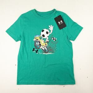 Under Armour Motorcycle Soccer Man Tee
